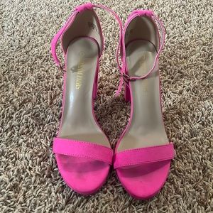 Dreampairs hot pink heel wore once to formal